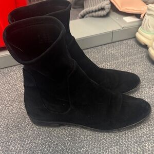 Stuart Weitzman Black Ankle Boots